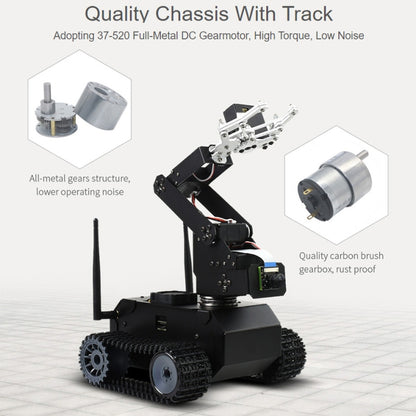 Waveshare JETANK AI Tracked Mobile Robot Kit, Based on Jetson Nano, EU Plug - free shipping - PMC Jewellery - Order now!