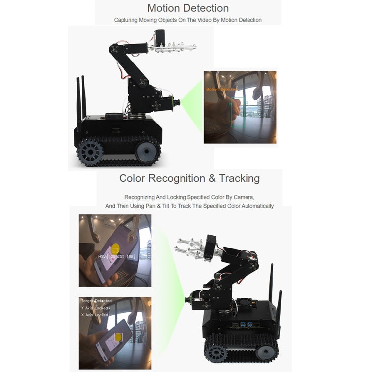 Waveshare JETANK AI Tracked Mobile Robot Kit, Based on Jetson Nano, EU Plug - free shipping - PMC Jewellery - Order now!