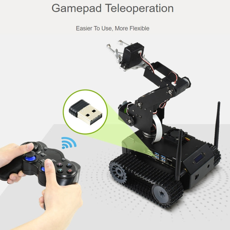 Waveshare JETANK AI Tracked Mobile Robot Kit, Based on Jetson Nano, EU Plug - free shipping - PMC Jewellery - Order now!