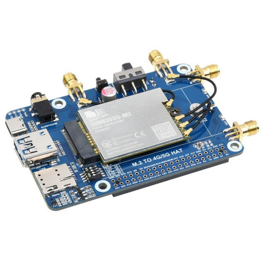 Waveshare SIM8202G-M2 5G HAT B Multi Band Snapdragon X55 Module Board for Raspberry Pi - free shipping - PMC Jewellery - Order now!