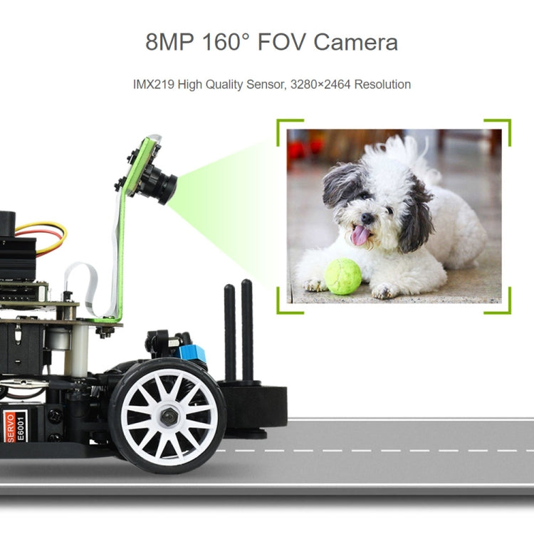 Waveshare JetRacer Pro 2GB AI Kit, High Speed AI Racing Robot Powered by Jetson Nano 2GB, Pro Version, EU Plug - free shipping - PMC TechLife - Order now!