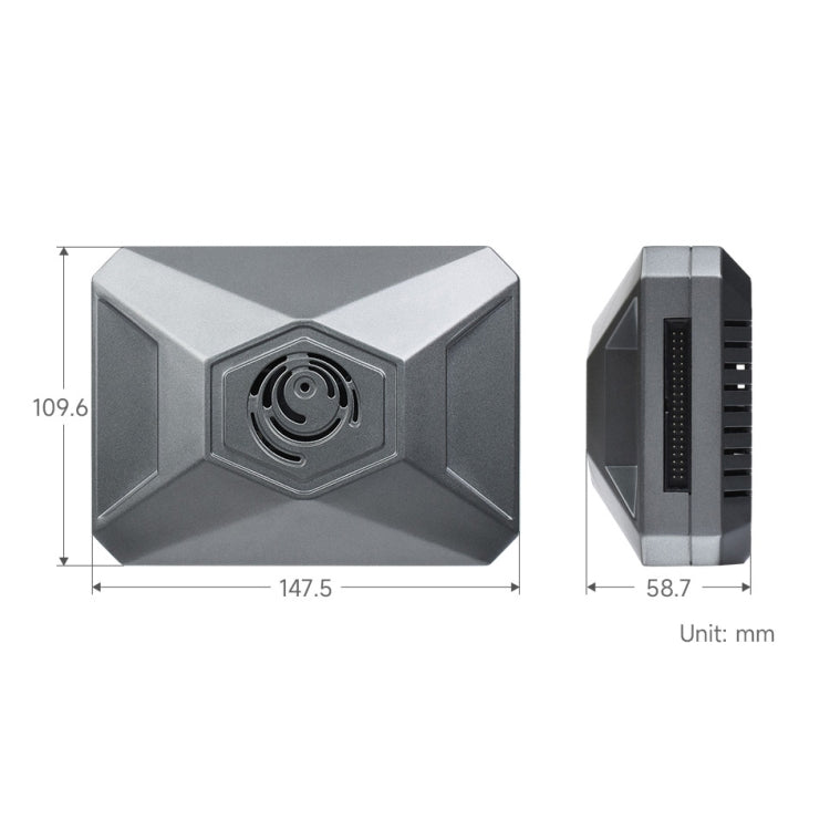 Waveshare Aluminum Case Type F for Jetson Nano Development Kit