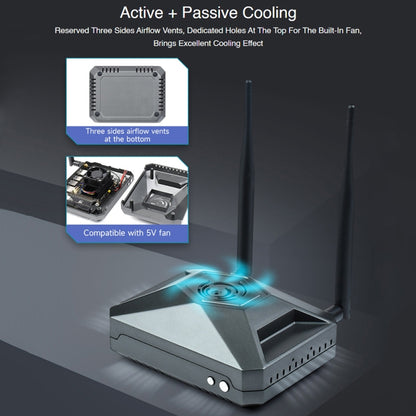 Waveshare Aluminum Case Type F for Jetson Nano Development Kit - free shipping - PMC Jewellery - Order now!
