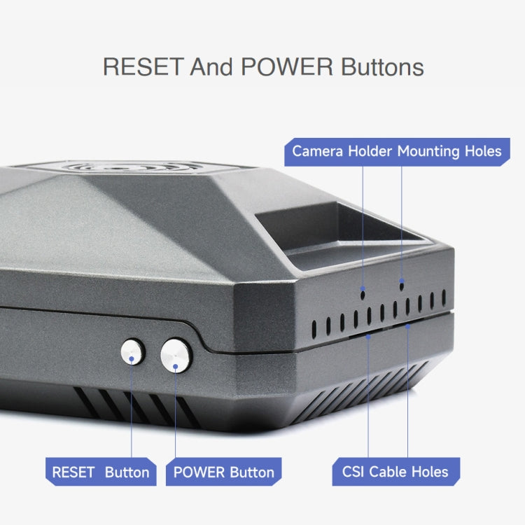 Waveshare Aluminum Case Type F for Jetson Nano Development Kit - free shipping - PMC Jewellery - Order now!