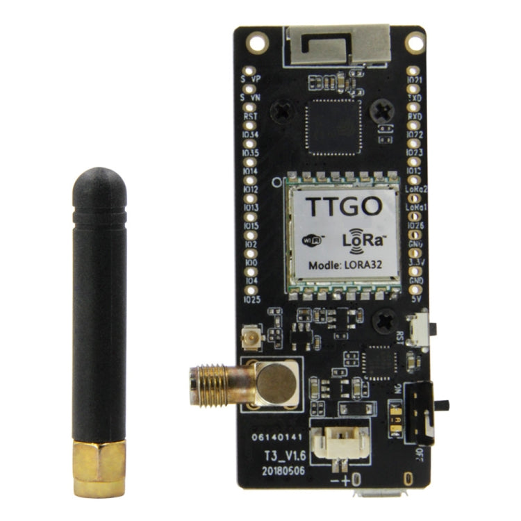 TTGO LORA32 V2.1 ESP32 0.96 inch OLED Bluetooth WiFi Wireless Module 433MHz SMA IP5306 Module with Antenna - free shipping - PMC TechLife - Order now!