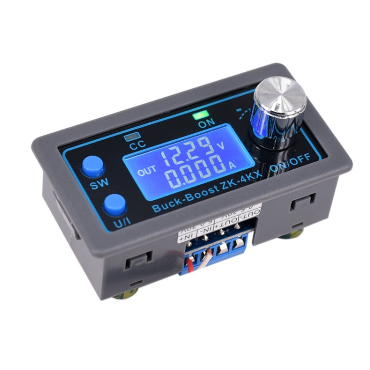 ZK-4KX CNC DC-DC Buck Boost Converter Module CC CV 0.5-30V 4A Adjustable Step Down Up Voltage Regulator - Current & Voltage Tester by PMC Jewellery | Online Shopping South Africa | PMC Jewellery | Buy Now Pay Later Mobicred