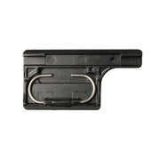 For Gopro HERO4 / 3+ Sports Action Camera Water-resistant Housing Case ABS Plastic Back Door Clip Lock Catch(Black)