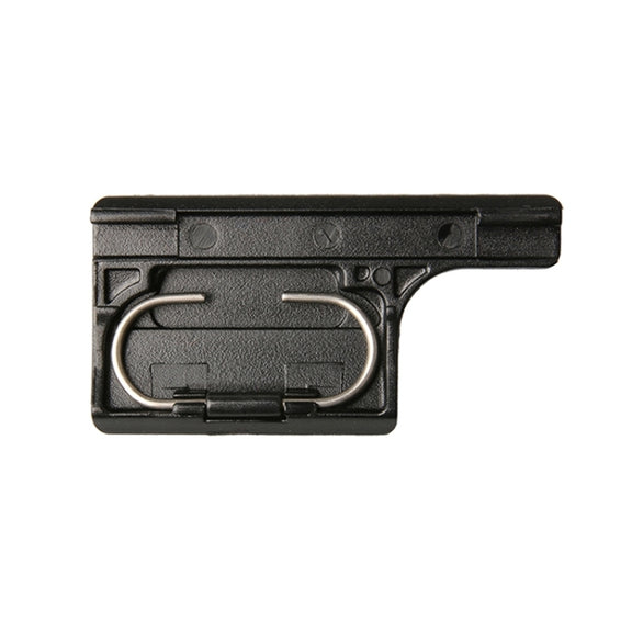 For Gopro HERO4 / 3+ Sports Action Camera Water-resistant Housing Case ABS Plastic Back Door Clip Lock Catch(Black)