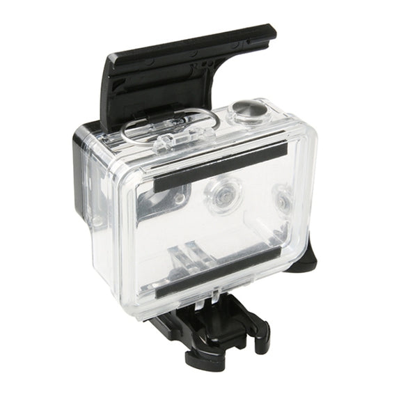 For Gopro HERO4 / 3+ Sports Action Camera Water-resistant Housing Case ABS Plastic Back Door Clip Lock Catch(Black)