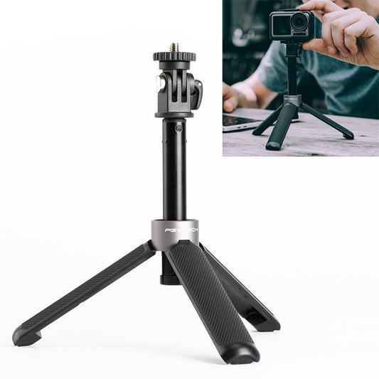 PGYTECH P-GM-117 Action Camera Tripod Extension Selfie Stick for DJI Osmo Action(Black) - free shipping - PMC Jewellery - Order now!