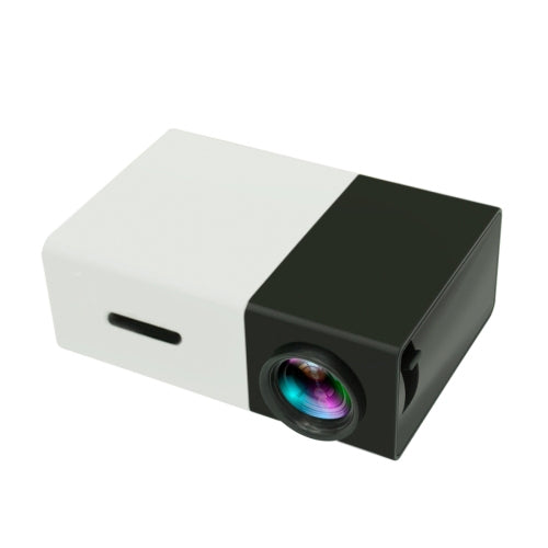 YG300 400LM Portable Mini Home Theater LED Projector with Remote Controller, Support HDMI, AV, SD, USB Interfaces(Black) - free shipping - PMC Jewellery - Order now!