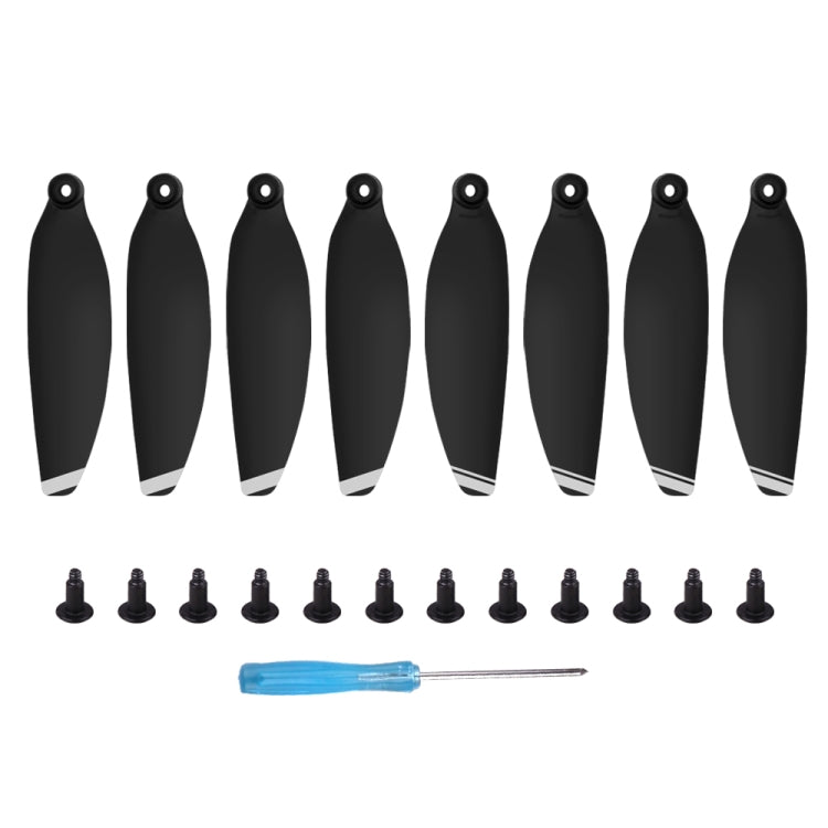 8PCS/Set Sunnylife 4726F Low Noise Quick-release Wing Propellers for DJI Mavic Mini 1(Silver) - free shipping - PMC TechLife - Order now!