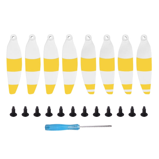8PCS/Set Sunnylife 4726F-CS Low Noise Quick-release Wing Propellers Drone Accessories for DJI Mavic Mini(Yellow) - free shipping - PMC Jewellery - Order now!