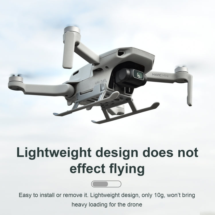 STARTRC 1106837 Shockproof Quick Release Anti-collision Landing Gear Height Extender Holder for DJI Mini 2 / Mavic Mini(Grey) -  by STARTRC | Online Shopping South Africa | PMC TechLife | Buy Now Pay Later Mobicred