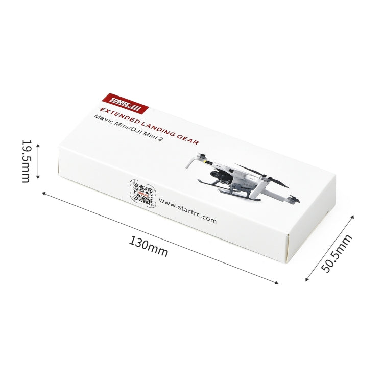 STARTRC 1106837 Shockproof Quick Release Anti-collision Landing Gear Height Extender Holder for DJI Mini 2 / Mavic Mini(Grey) -  by STARTRC | Online Shopping South Africa | PMC TechLife | Buy Now Pay Later Mobicred