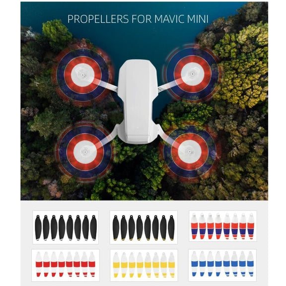 8 PCS/Set Sunnylife 4726F Low Noise Quick-release Wing Propellers for DJI Mini SE / 2 / 2 SE / 4K(Silver)