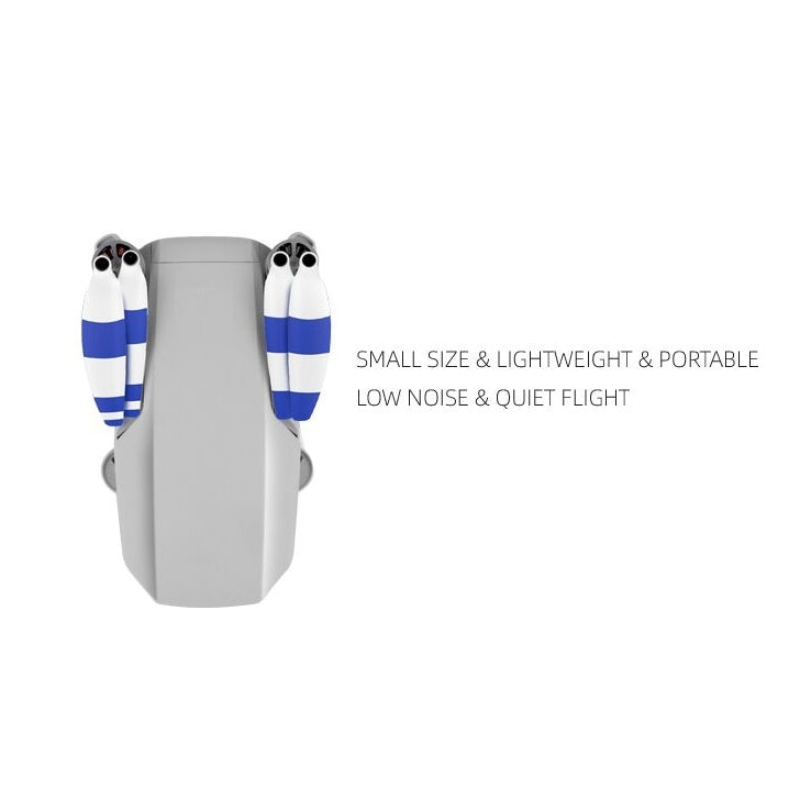 8 PCS/Set Sunnylife 4726F Low Noise Quick-release Wing Propellers for DJI Mini SE / 2 / 2 SE / 4K(Silver)