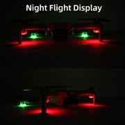 Sunnylife 2-Green + 2-Red Night Strobe LED Light Indicator Light for DJI Mavic 2 / Mini / Mavic Air 2 / FPV
