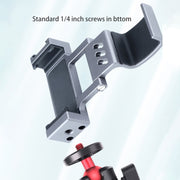 RUIGPRO Smartphone Fixing Clamp 1/4 inch Holder Mount Bracket for DJI OSMO Pocket / Pocket 2