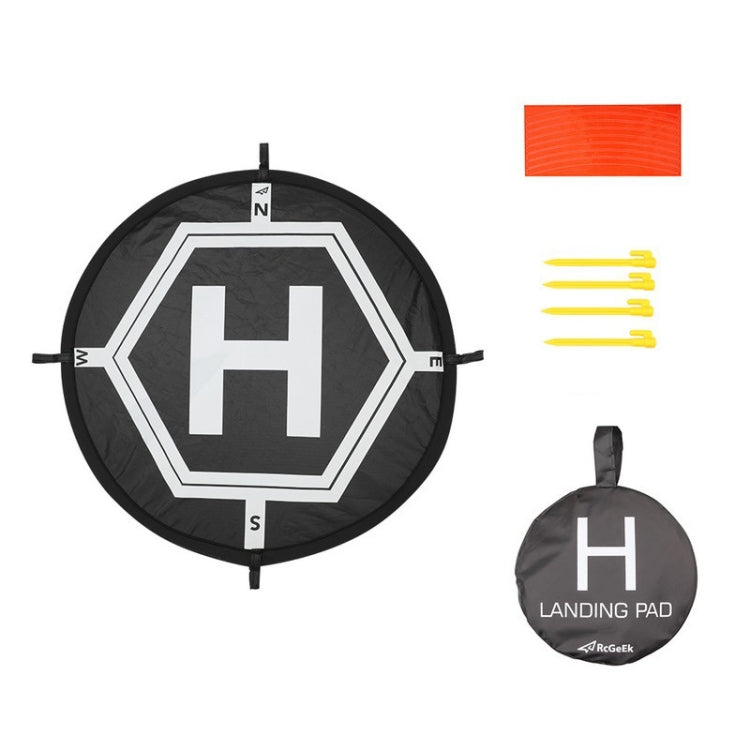 RCGEEK 55cm Round Portable Parking Apron Foldable Landing Pad for DJI Mavic Mini / Air 2S / FPV - free shipping - PMC TechLife - Order now!