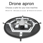 RCGEEK 55cm Round Portable Parking Apron Foldable Landing Pad for DJI Mavic Mini / Air 2S / FPV