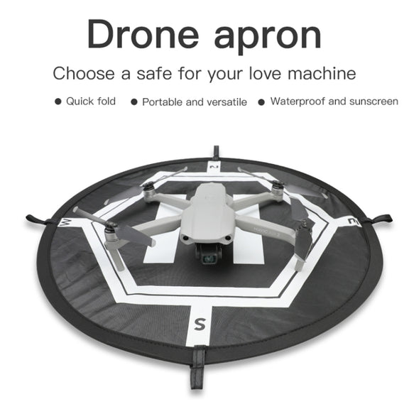 RCGEEK 55cm Round Portable Parking Apron Foldable Landing Pad for DJI Mavic Mini / Air 2S / FPV