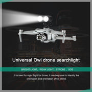 STARTRC Owl Night Flight Lamp Searchlight Light Signal Light for DJI Mavic 2 / Air 2S / Mini 2 / Mini / FPV (Black)