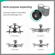STARTRC Owl Night Flight Lamp Searchlight Light Signal Light for DJI Mavic 2 / Air 2S / Mini 2 / Mini / FPV (Black)