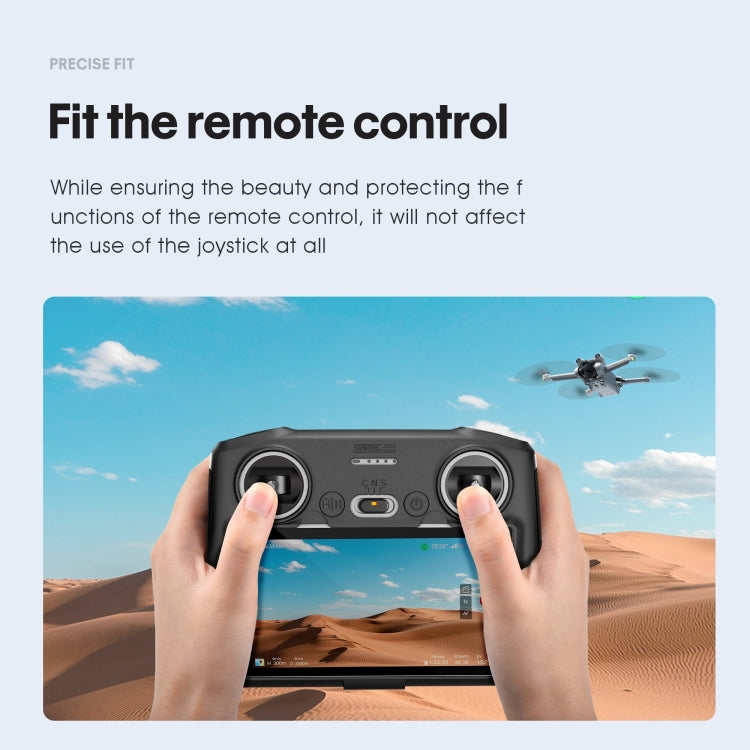 STARTRC Silicone Shockproof Anti-scratch Case for DJI Mini 3 Pro Remote Control(Black) - Carry Cases & Bags by STARTRC | Online Shopping South Africa | PMC Jewellery | Buy Now Pay Later Mobicred