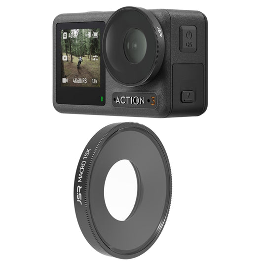 JSR 15X Macro Lens Filter For DJI Osmo Action 3 - free shipping - PMC Jewellery - Order now!
