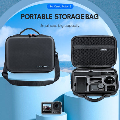 For DJI Osmo Action 3 STARTRC Camera and  Accessories Storage Case Bag(Black) - free shipping - PMC Jewellery - Order now!