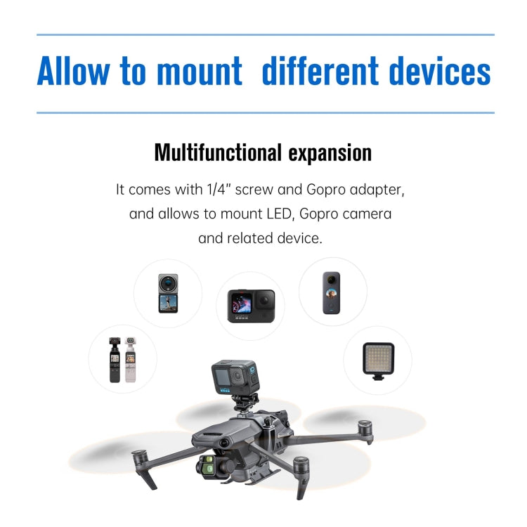 For DJI  Mavic 3 STARTRC Air-Dropping System Thrower Parabolic (Grey) - free shipping - PMC Jewellery - Order now!