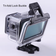 For DJI Osmo Action 3 / 4 Touch Screen 5m Underwater Water-resistant Housing Diving Case (Transparent)