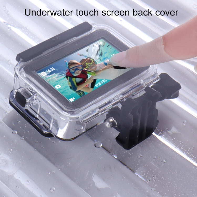 For DJI Osmo Action 3 / 4 Touch Screen 5m Underwater Waterproof Housing Diving Case (Transparent) - Case & Bags by PMC TechLife | Online Shopping South Africa | PMC TechLife | Buy Now Pay Later Mobicred