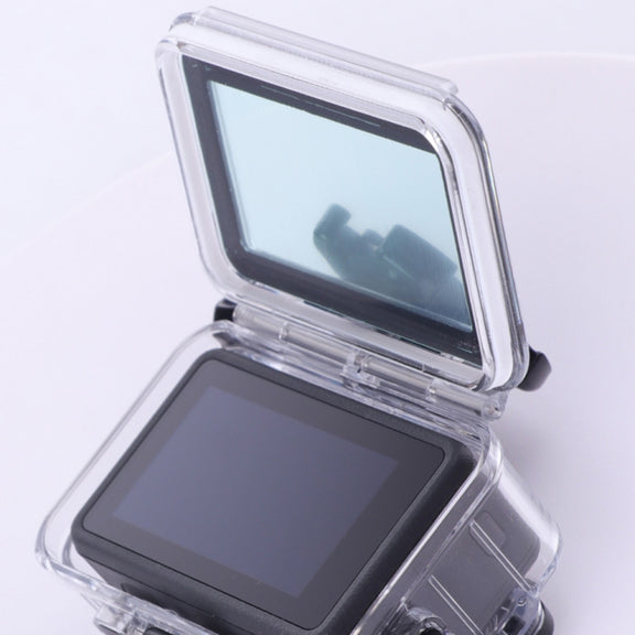For DJI Osmo Action 3 / 4 Touch Screen 5m Underwater Water-resistant Housing Diving Case (Transparent)