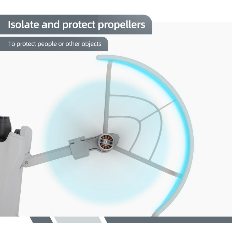 For DJI Mini 3 Sunnylife Drone Propeller Protective Guard Anti-collision Ring (Grey) - free shipping - PMC TechLife - Order now!