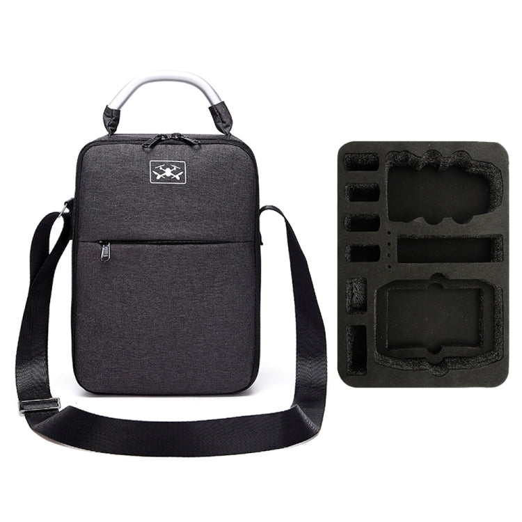 For DJI Mini 2 SE Shockproof Single Shoulder Storage Carrying Case Box Bag, Size: 30 x 22 x 8.5cm (Black)