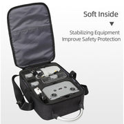 For DJI Mini 2 SE Shockproof Single Shoulder Storage Carrying Case Box Bag, Size: 30 x 22 x 8.5cm (Black)