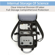 For DJI Mini 2 SE Shockproof Single Shoulder Storage Carrying Case Box Bag, Size: 30 x 22 x 8.5cm (Black)