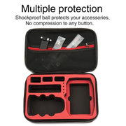 For DJI Mini 2 SE Grey Shockproof Carrying Hard Case Storage Bag, Size: 21.5 x 29.5 x 10cm (Red)