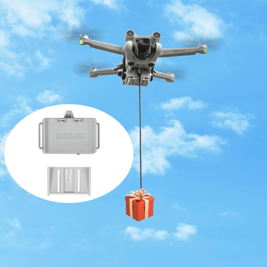 For DJI Mini 3 / Mini 3 Pro STARTRC Air-Dropping System Thrower Parabolic Bracket (Grey) - free shipping - PMC Jewellery - Order now!