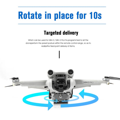 For DJI Mini 3 / Mini 3 Pro STARTRC Air-Dropping System Thrower Parabolic Bracket (Grey) - free shipping - PMC Jewellery - Order now!