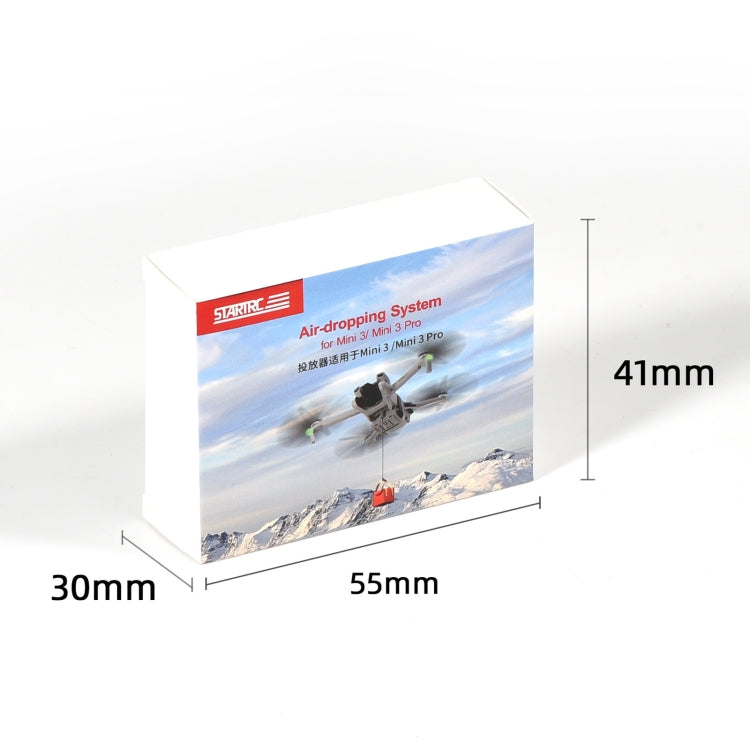 For DJI Mini 3 / Mini 3 Pro STARTRC Air-Dropping System Thrower Parabolic Bracket (Grey) - free shipping - PMC Jewellery - Order now!