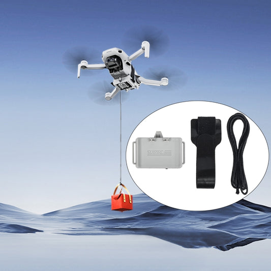 For DJI Mini 2 / Mini 2 SE / Mini 3 / Pro STARTRC Air-Dropping System Thrower Parabolic Bracket (Grey) - free shipping - PMC Jewellery - Order now!