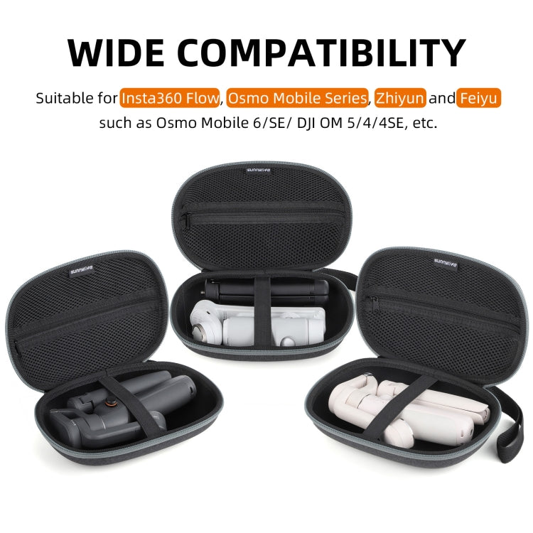 Portable Storage Bag Box For DJI OSMO Mobile Series / Insta360 Flow / ZHIYUN / FEIYU(Grey) - free shipping - PMC Jewellery - Order now!