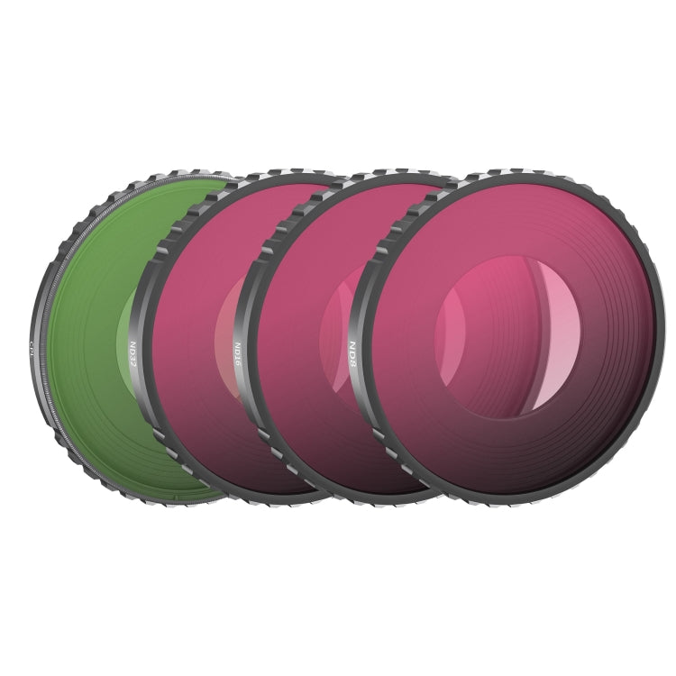 For DJI Action 4 STARTRC 4 in 1 ND8 + ND16 + ND32 + CPL Lens Filter - free shipping - PMC Jewellery - Order now!