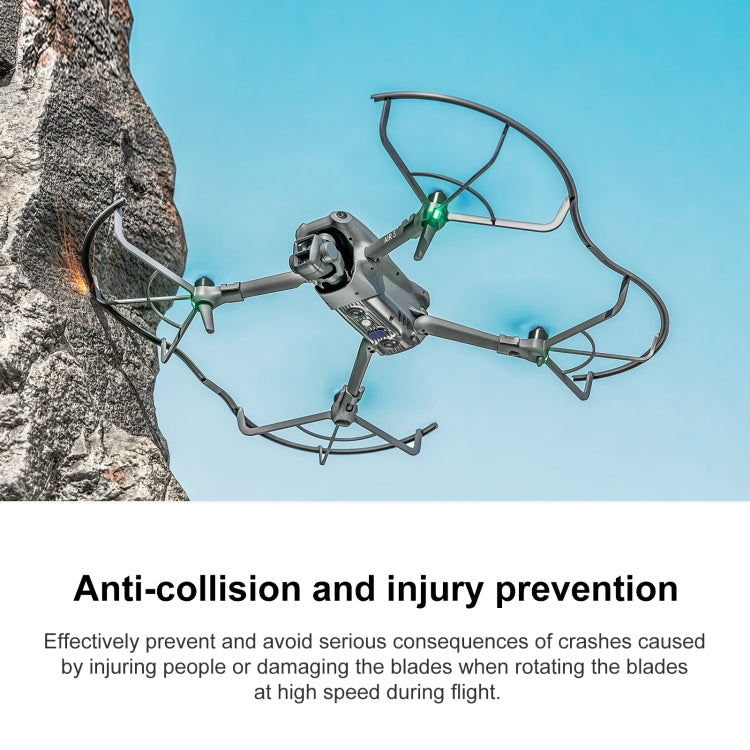 For DJI Air 3 STARTRC Drone Propeller Protective Guard Anti-collision Ring (Grey) - free shipping - PMC Jewellery - Order now!