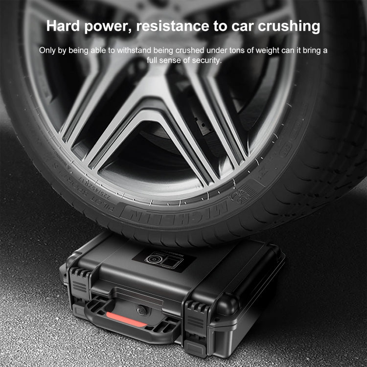 For DJI Action 5 Pro / 4 / 3 STARTRC Waterproof PP Full Kit Suitcase Storage Box (Black) - free shipping - PMC Jewellery - Order now!
