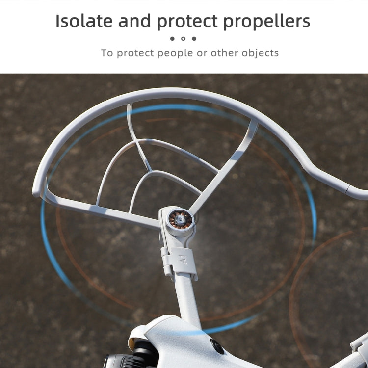 For DJI Mini 4 Pro Sunnylife N4P-KC712 Drone Propeller Protective Guard Anti-collision Ring (Grey) - Other by Sunnylife | Online Shopping South Africa | PMC TechLife | Buy Now Pay Later Mobicred