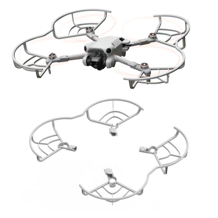 For DJI Mini 4 Pro Sunnylife N4P-KC712 Drone Propeller Protective Guard Anti-collision Ring (Grey) - Other by Sunnylife | Online Shopping South Africa | PMC TechLife | Buy Now Pay Later Mobicred